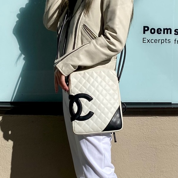 ✈️sold!CHANEL combon crossbody leather bag - Picture 6 of 17